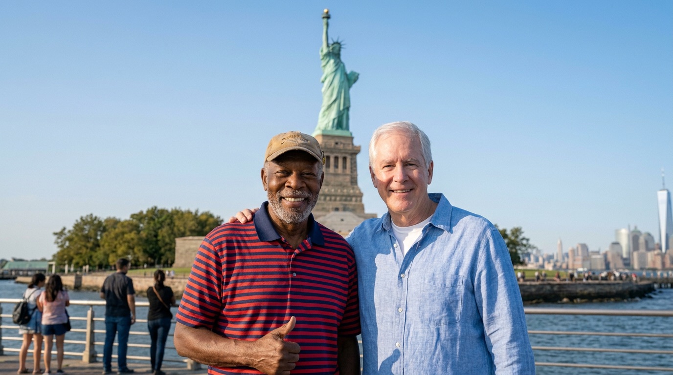 New York, with Gary